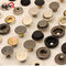 Các nút bấm kim loại hợp kim kẽm tròn 15mm