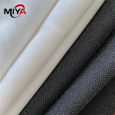 100% Polyester PA Lớp phủ dệt thoi xen kẽ Micro Double Dot