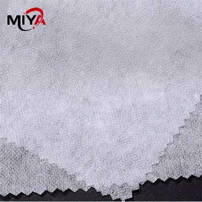 36-60 inch Polyester Interlining / Nonwoven Interlining cho giao diện quần áo