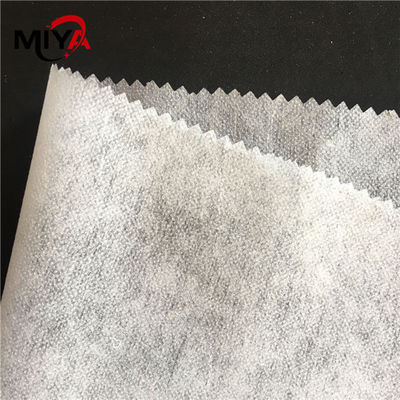 100% polyester bền không dệt thêu để lót quần áo