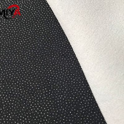 60 Inch mềm và lụa cảm giác tay PA PES dệt Fusible Interlining