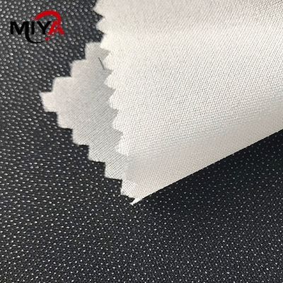 60 Inch mềm và lụa cảm giác tay PA PES dệt Fusible Interlining